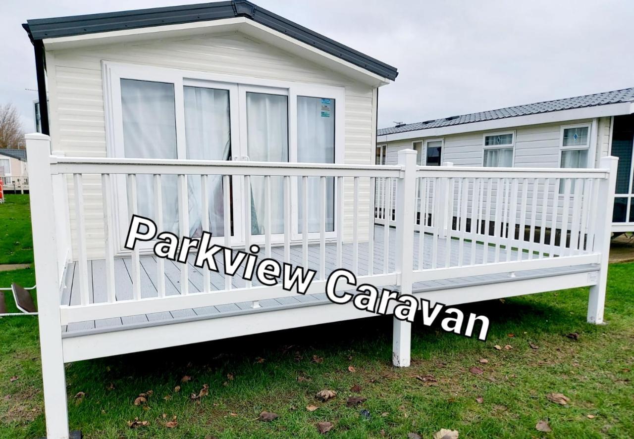 Parkview Caravan California Cliffs Great Yarmouth Buitenkant foto